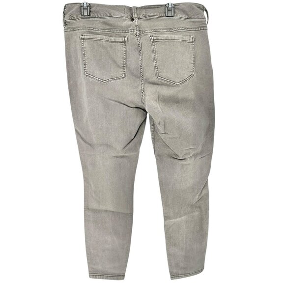 Torrid Denim Jeggings Womens 18R Gray 3 Button and Zip Fly Pockets - Picture 8 of 8